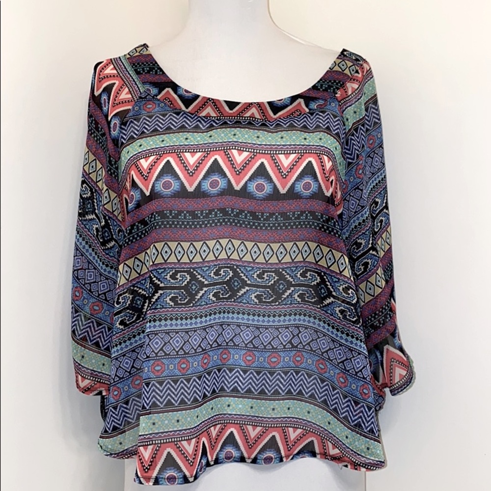 About a girl Boho top
